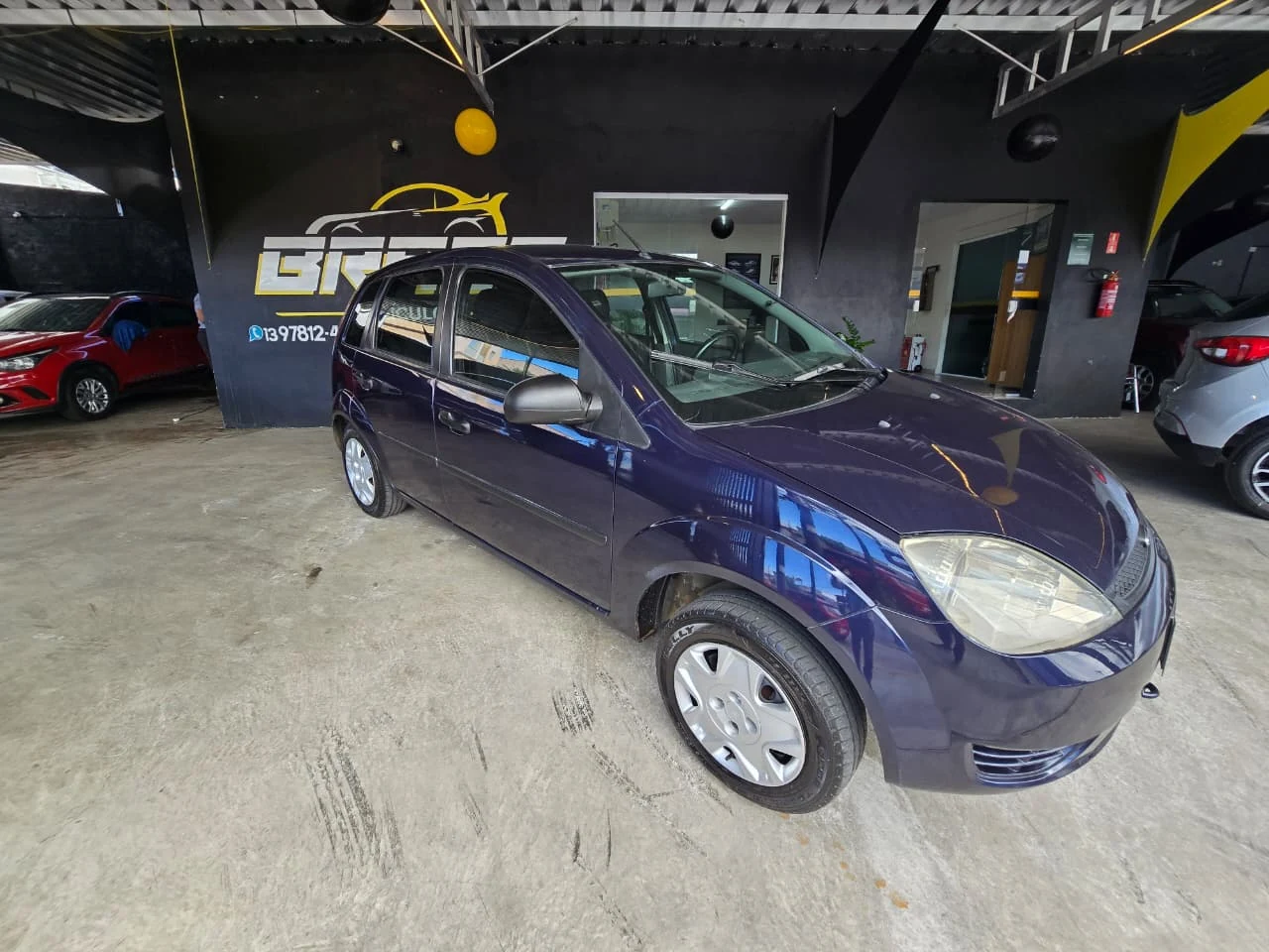 Ford Fiesta Class 1.0 2004 roxo — foto 1